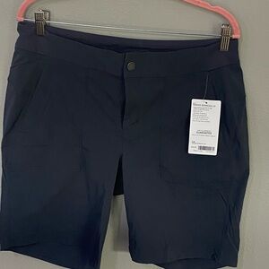 Athleta Trekkie Bermuda 2.0 Gray Size 12 NWT